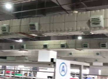 壁挂式冷风机安装工程案例